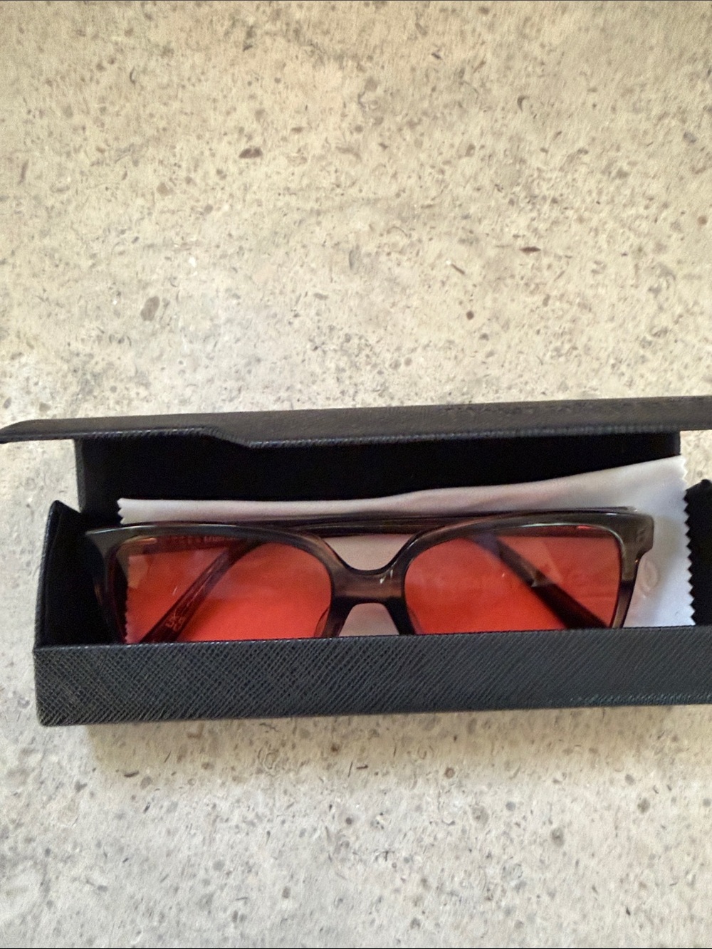TheraSpecs Vista Migraine Photosensitive Glasses FL-Pro FL-41 Gold Dust Tortoise - Picture 4 of 6